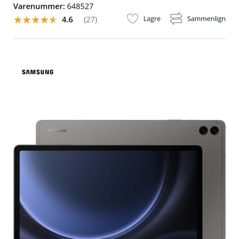 Samsung Galaxy Tab S9 FE+ 8GB/128GB 5G