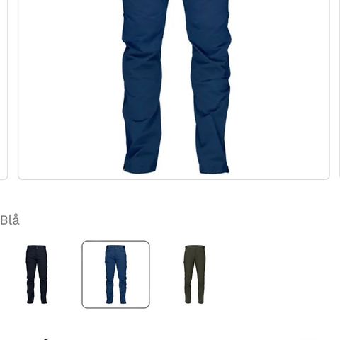 Norrøna Men's Falketind Flex1 Pants Indigo Night