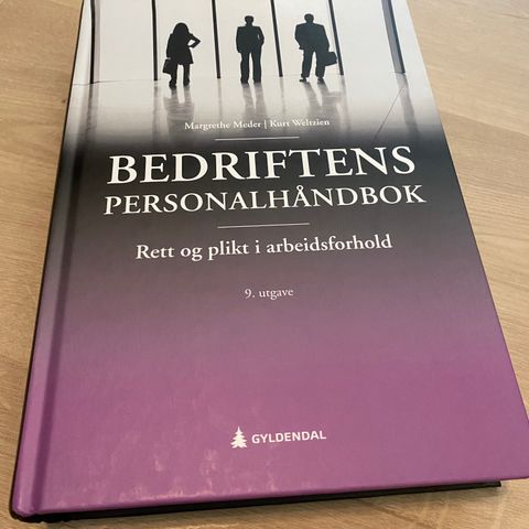 Bedriftens personalhåndbok. 9. utgave.