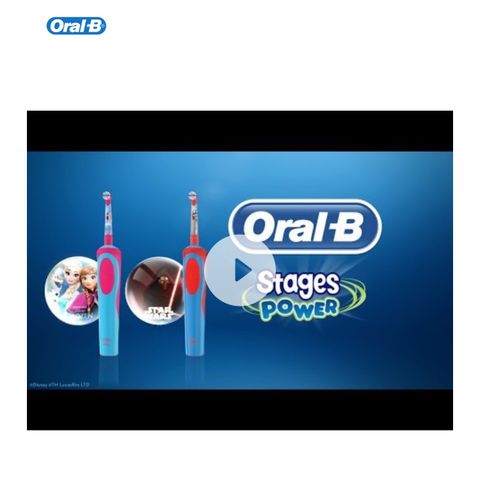 2 stk supre elektriske tannbørster fra Oral B til barn selges BILLIG!!