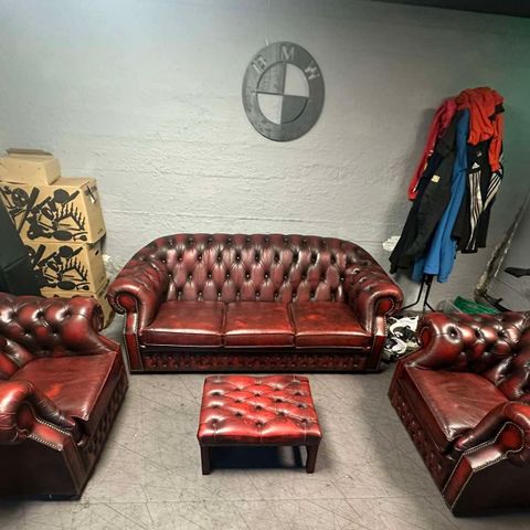 Chesterfield sofa gruppe