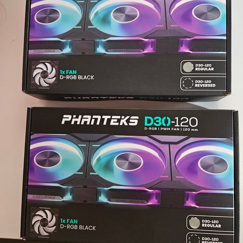 Phanteks D30-120 D-RGB/PWM FAN 120mm