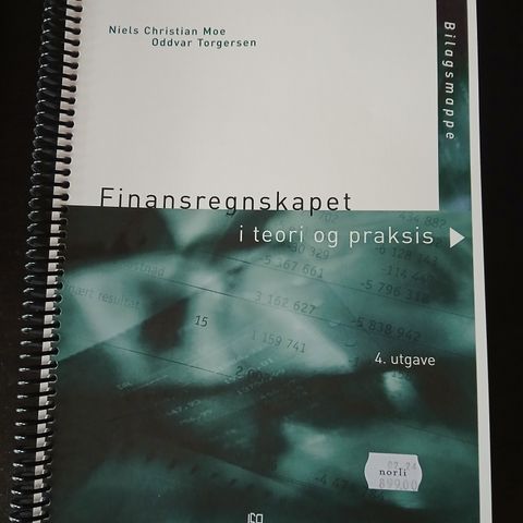 Finansregnskapet i teori og praksis, 4. utg. Bilagsmappe.