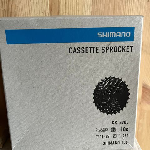 Shimano kassett