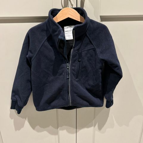 Polarn O Pyret vindtett vindfleece - navy/str 98