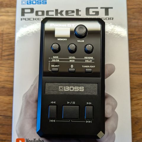 Boss Pocket GT selges