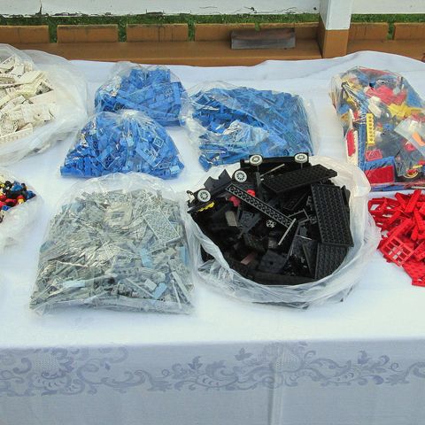 Lego 10 kg. mye 60 - 80 årene.