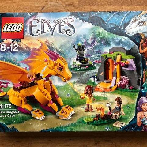 Lego Elves - 41175 Fire Dragon’s Lava Cave