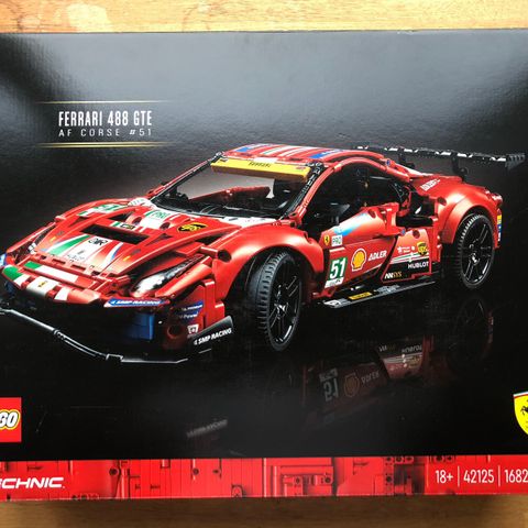 Lego Technic - 42125 Ferrari 488 GTE 'AF Corse #51'