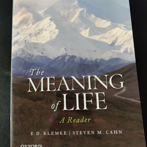 The meaning of life- a reader