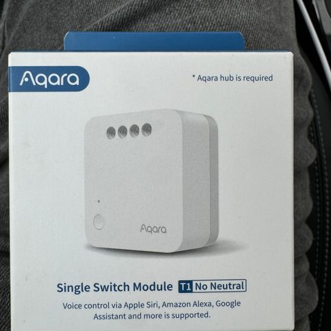 Aqara single switch module T1 No Netutal