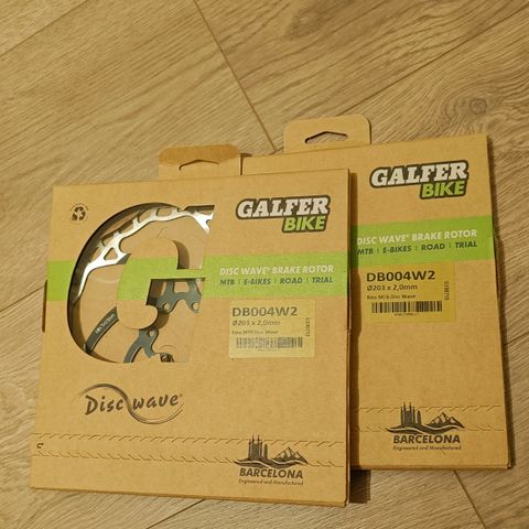 Galfer 203mm, 2,0mm, 6-bolt