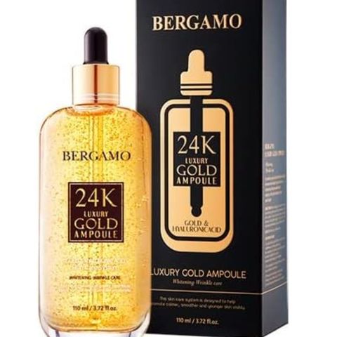 BERGAMO 24K Real Gold & Hyaluronic Acid Ampoule