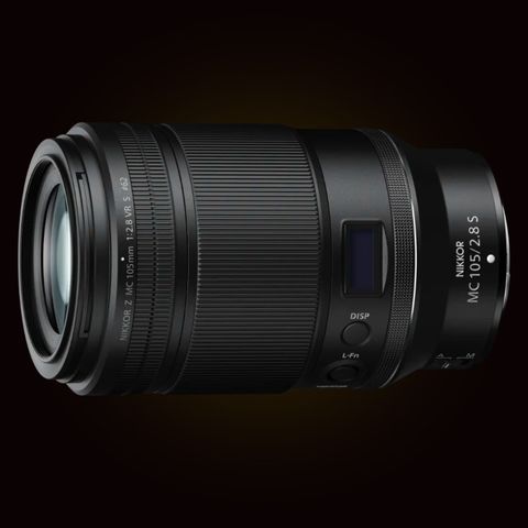 Objektiv Nikon Z105mm f. 2,8 VRS ubrukt - inkl filter og veske