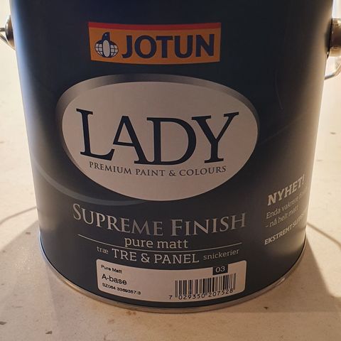 Lady supreme finish, farge PALE LINDEN