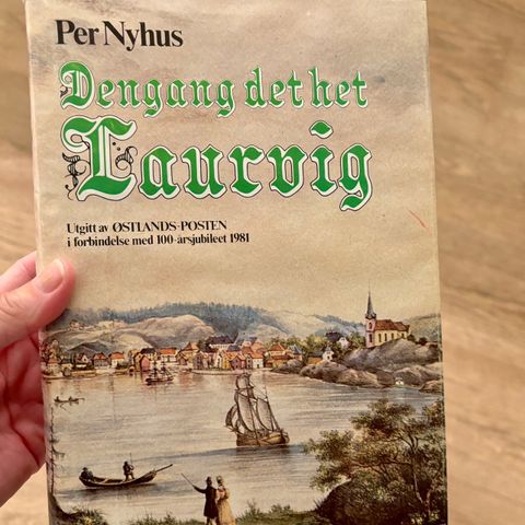 Boken «Den gang det het Laurvig»