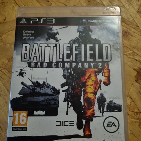 Strøkent PS3 Battlefield Bad Company 2