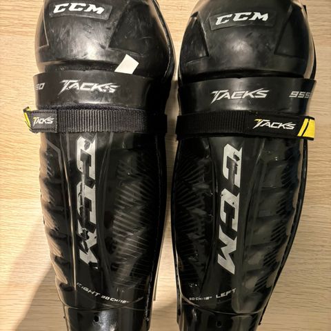 CCM Tacks 9550 Leggbeskyttere JR str 12