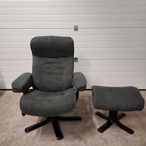 Komfortabel IMG Comfort-stol med krakk fra Ekornes