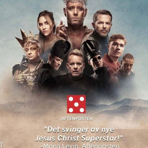 2 billetter - 12.09.24 - Jesus Christ Superstar - redusert pris