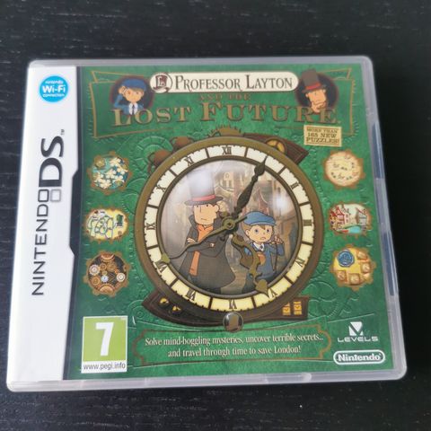 Professor Layton and the Lost Future til Nintendo 3ds