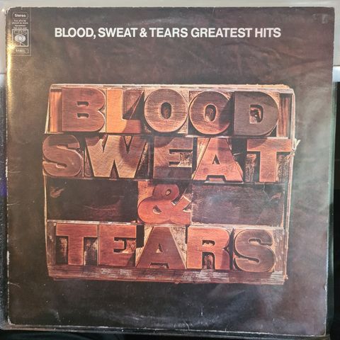 Blood, sweat  & tears