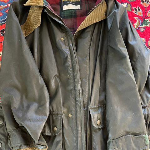 Oilskin jakke