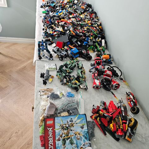 Ca 21kg lego selges