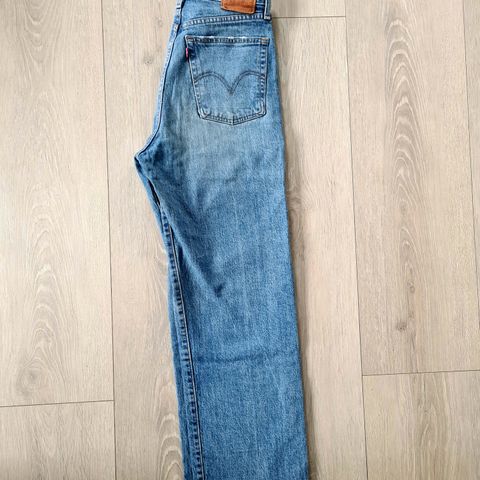 Levi's Premium Ribcage Straight denimbukse str. 29.