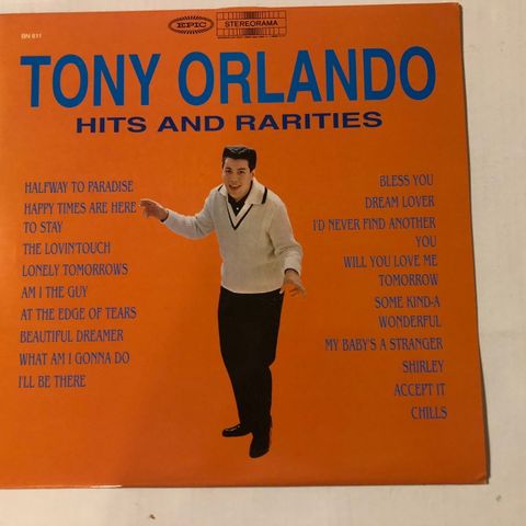 TONY ORLANDO / HITS AND RARITIES - VINYL LP