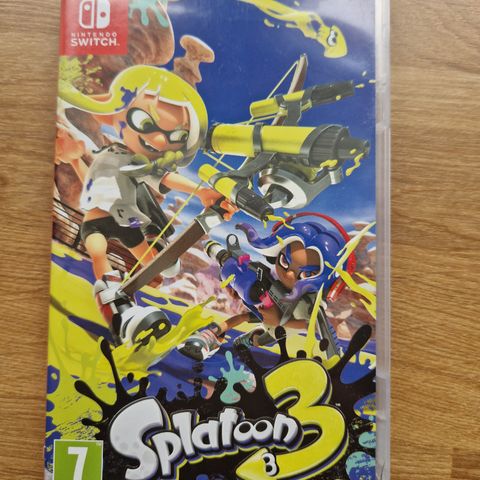 Nintendo switch Splatoon 3