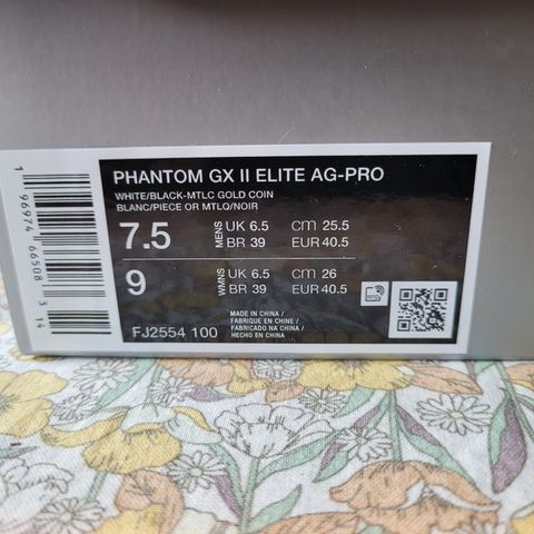 Nike Phantom GX2 Elite Ag Pro - ubrukt