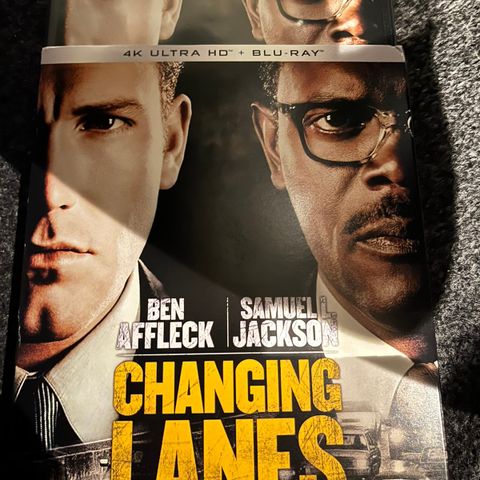 Changing Lanes 4K Blu-Ray