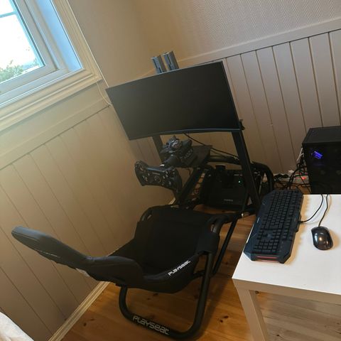 Moza sim racing setup selges