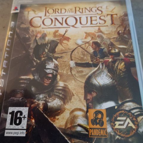 Lord of the Rings Conquest PlayStation 3