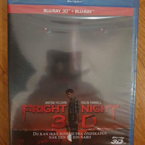 FRIGHT NIGHT 3D + BLU-RAY (2011) I PLAST