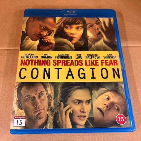 Contagion Blu-ray