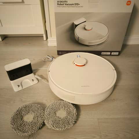 Xiaomi s10+ Robot Vacuum -  robotstøvsuger