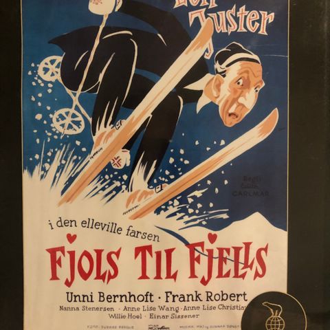 (DVD) Fjols til Fjells (1957)