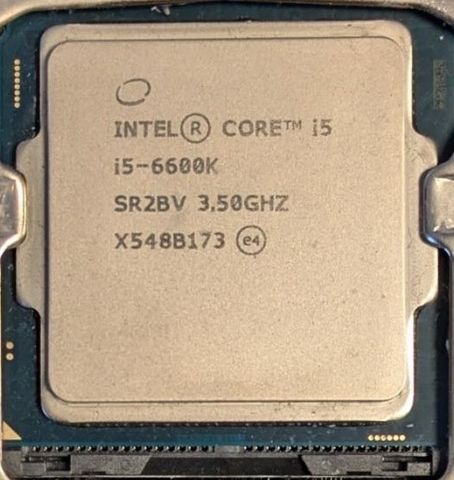 Intel i5 6600K - 3,5Ghz - LGA 1151