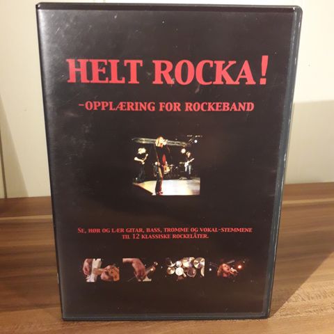 "Helt Rocka: Opplæring for rockeband" 2004 DVD