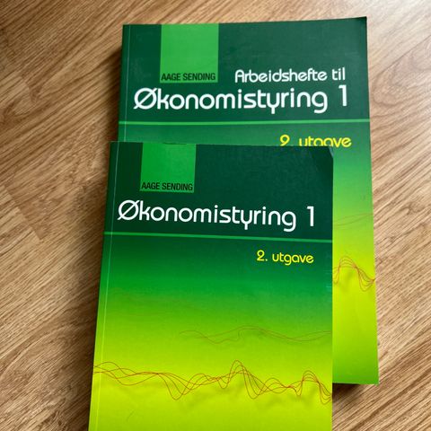 Økonomistyring 1 + Arbeidshefte