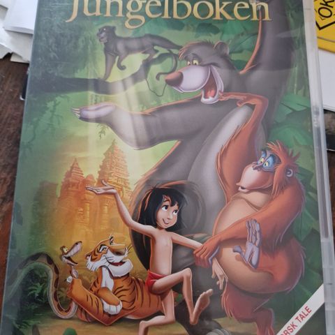 Kr 5 JUNGELBOKEN DVD