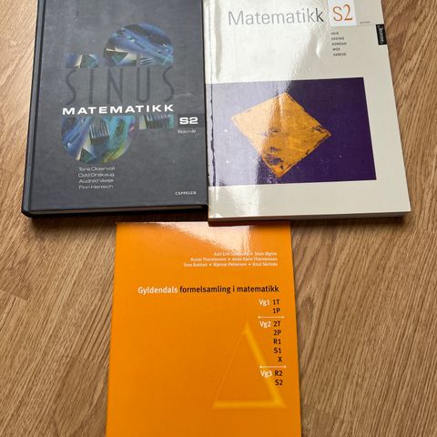 Matematikk S2 Bøker