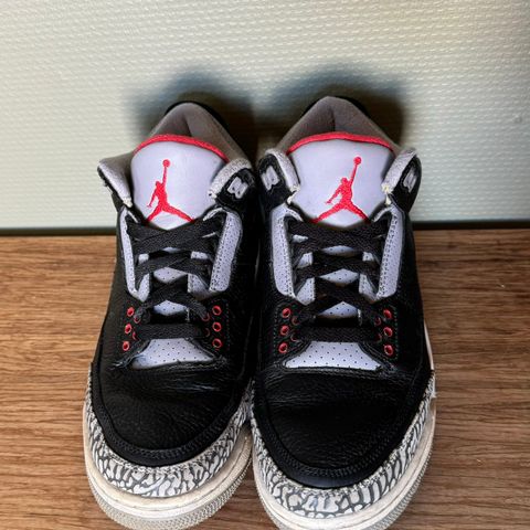 Air Jordan 3 Retro GS «Black Cement 2018» Str 40,5