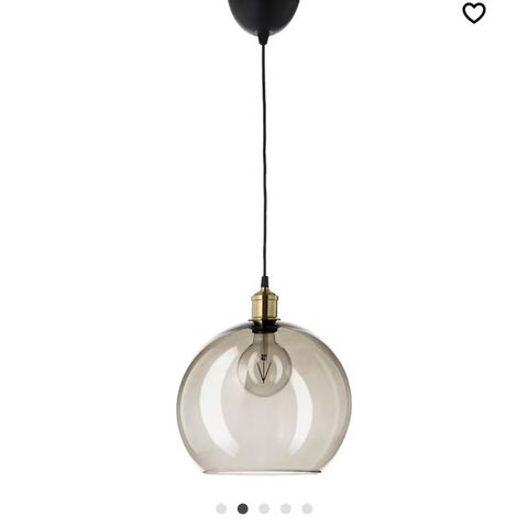 Jakobsbyn taklampe fra IKEA