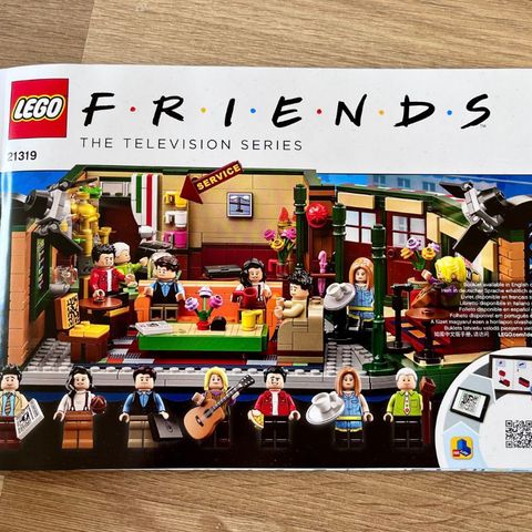 Bygg Central Perk-kafeen fra Friends i Lego