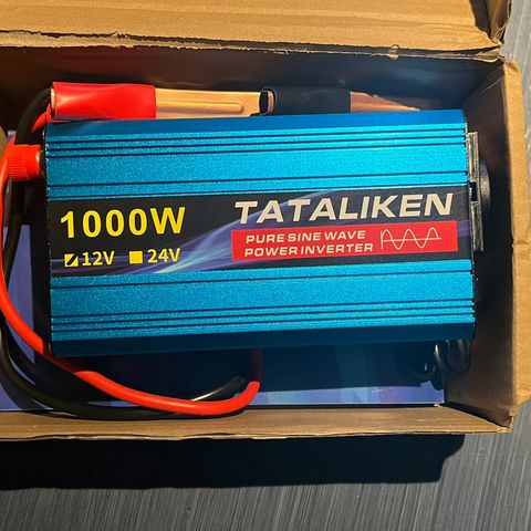 Inverter 12V til 220V