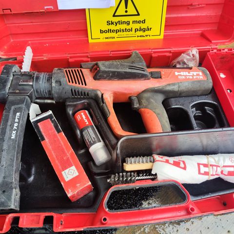 Hilti boltepistol DX 76 PTR