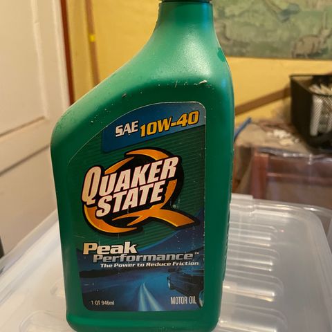 Quaker State, SAE 10W40, Peak Performance, motorolje